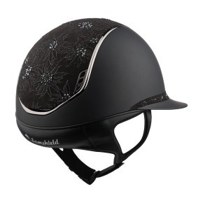 Samshield Miss Shield Shadowmatt 2.0 schwarz Konfiguration Top und Frontal Band Spring Flower