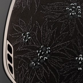Samshield Miss Shield Shadowmatt 2.0 schwarz Konfiguration Top und Frontal Band Spring Flower