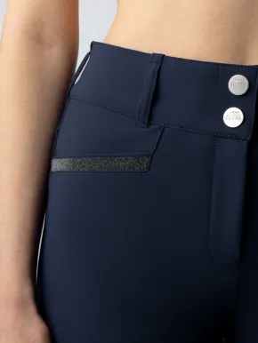 Equiline Damen Vollgrip Reithose Highwaist Crystalef navy