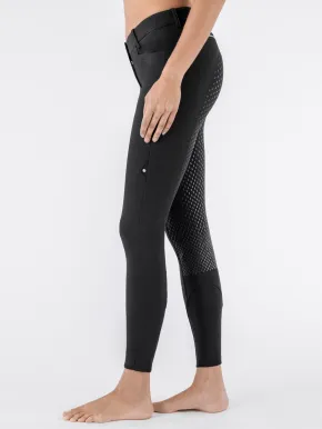 Equiline Vollgrip Reithose Damen Cedar schwarz