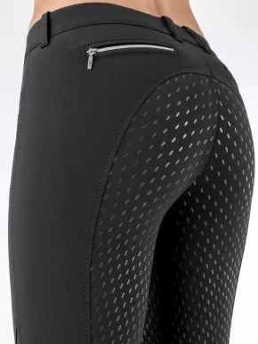 Equiline Vollgrip Reithose Damen Cedar schwarz