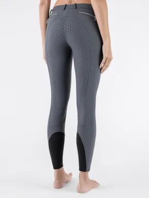 Equiline Vollgrip Reithose Damen Cedar Grau 38 (IT 42)