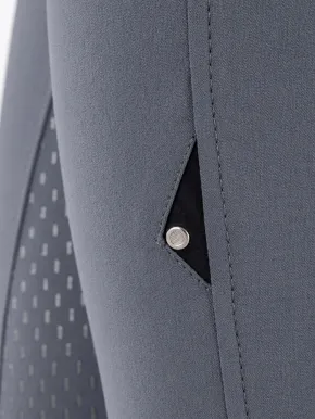 Equiline Vollgrip Reithose Damen Cedar Grau 38 (IT 42)