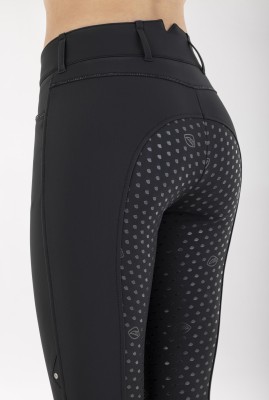 Equiline Damen Winterreithose Adellekg Vollgrip Schwarz