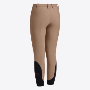 Cavalleria Toscana Mädchen Reithose Kniegrip Walnut