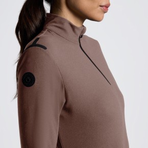 Cavalleria Toscana Training Polo LS Damen Walnut