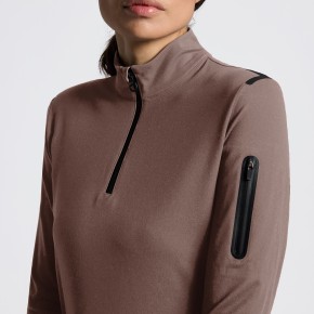 Cavalleria Toscana Training Polo LS Damen Walnut