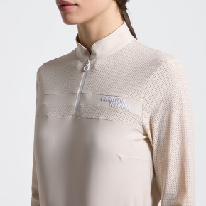 Cavalleria Toscana Damen Trainingsshirt Langarm Brich S