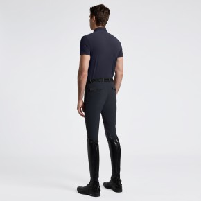Cavalleria Toscana Herren Trainings-Poloshirt Navy L