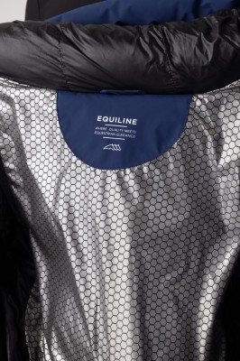 Equiline Herren Wintermantel Certam Navy Peony