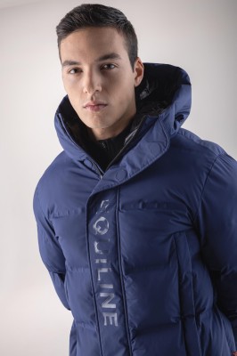 Equiline Herren Wintermantel Certam Navy Peony