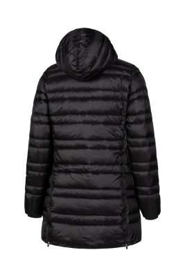 Equiline Damen Daunen Wintermantel Parka CEMDYC schwarz S