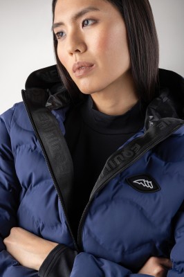 Equiline Damen Winterjacke Casic Navy Peony