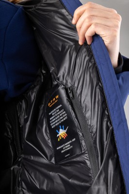 Equiline Damen Wintermantel Cextra Navy Peony