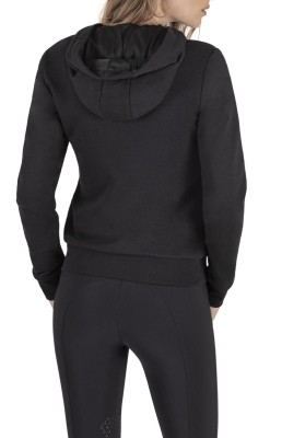 Equiline Damen-Sweatshirtjacke Grobyg schwarz XS