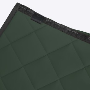 Cavalleria Toscana Dressur Schabracke Diamond Quilted Jungle Green/Black