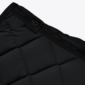 Cavalleria Toscana Spring Schabracke Diamond Quilted schwarz/toffee braun