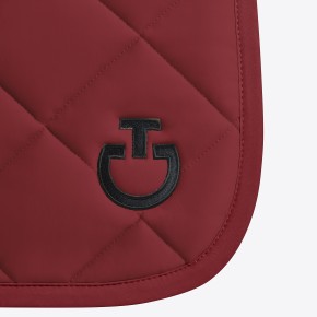 Cavalleria Toscana Dressur Schabracke Diamond Quilted Bordeaux