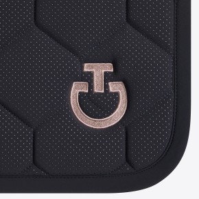 Cavalleria Toscana Springschabracke perforated - charcoal/violet ice