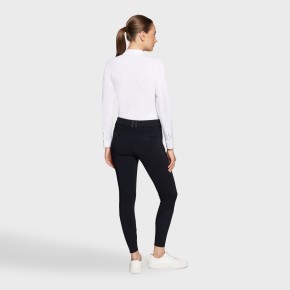 Samshield Damen Kniegrip Reithose Adele Premium Schwarz