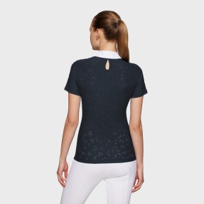 Samshield Damen Turniershirt Aloise Air Kurzarm Navy S