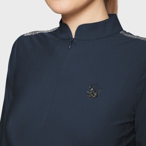 Samshield Damen Trainingsshirt Brunella Premium Navy