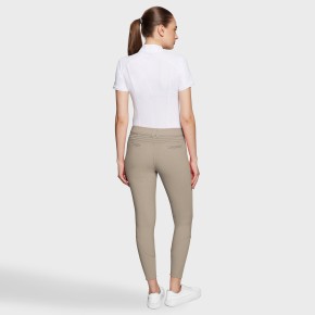 Samshield Damen Vollgrip Reithose Diane Sand 34 (FR 32)