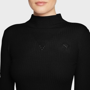 Samshield Damen Pullover Lidia Ruffle Schwarz