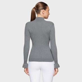 Samshield Damen Pullover Lidia Ruffle Ore