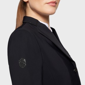 Samshield Damen Turnierjacket Victorine Crystal Fabric Schwarz