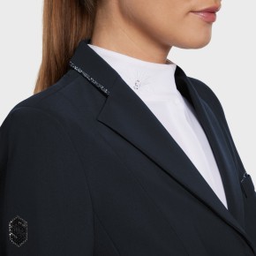 Samshield Damen Turnierjacket Victorine Crystal Fabric Navy