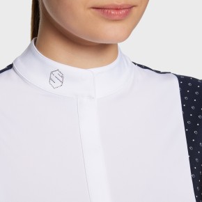 Samshield Damen Turniershirt Yasmina Ärmellos Navy Blazon