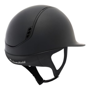 Samshield Reithelm Shadowmatt 2.0 Standard Dark Line schwarz mit Liner 57 L