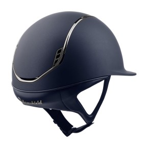 Samshield Reithelm Shadowmatt 2.0 Standard blau mit Liner 63 XL