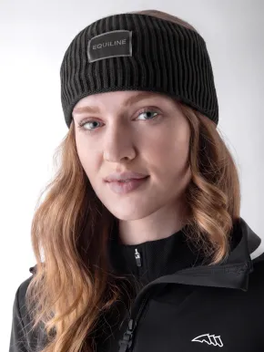 Equiline Strickstirnband EQCend schwarz