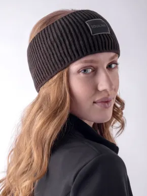 Equiline Strickstirnband EQCend Coffee Bean