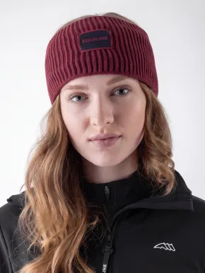 Equiline Strickstirnband EQCend Alpine Plum