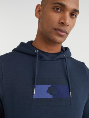 Tommy Hilfiger Equestrian Herren Hoodie Style mit Logo desert sky L