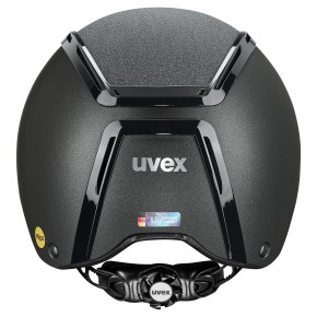 Uvex Reithelm Exxeed Starshine Mips schwarz S-M