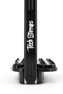Tech Stirrups Steigbügel Venice Sloped Evo silber/pink