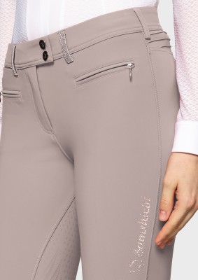 Samshield Damen Kniegrip Reithose Adele Latte 38 (FR 36)