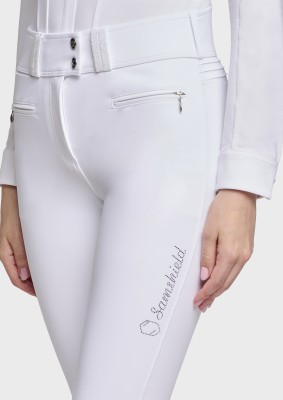 Samshield Damen Vollgrip Reithose Claranova weiß