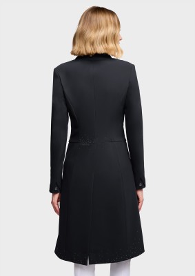 Samshield Damen Frack Crystal Rain – Damen Dressurfrack mit Swarovski® Kristallen schwarz