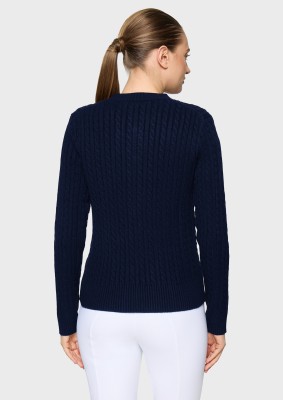 Samshield Damen Pullover Linda Twisted Navy