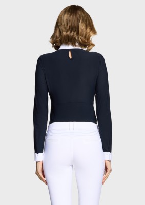 Samshield Damen Langarm Turniershirt Lou Navy