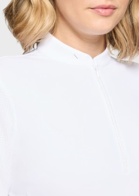 Samshield Damen Langarm Turniershirt Lou Weiß