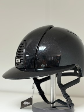Kep Reithelm mit Inlay Cromo 2.0 Diamond Polo schwarz