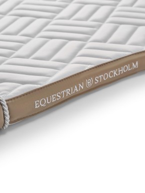 Equestrian Stockholm Dressur Schabracke Modern White Sand