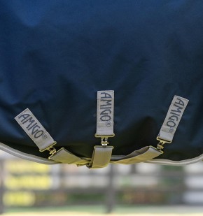 Horseware Outdoordecke Amigo 1200D 50g Navy/Titanium
