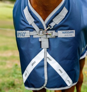Horseware Outdoordecke Amigo 1200D 100g Navy/Titanium